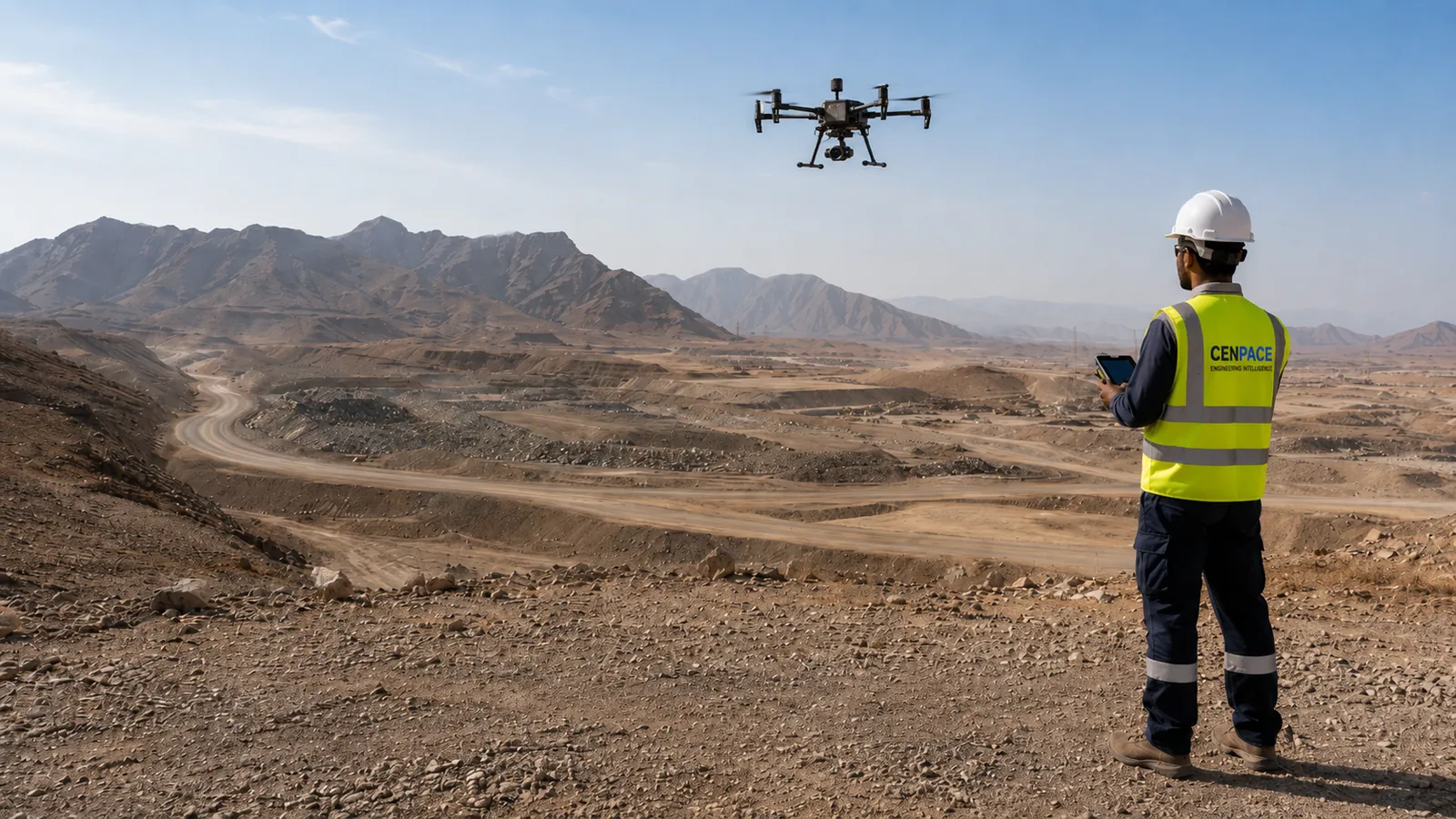 UAV LiDAR and topographic survey in Central Asia